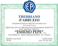 Emidio Pepe Trebbiano d'Abruzzo 2021