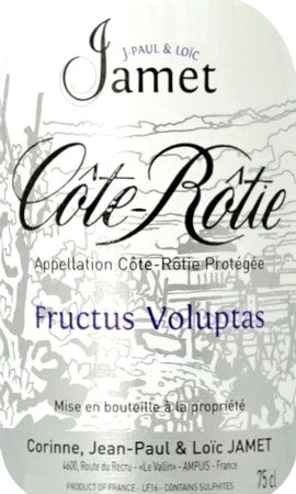 Domaine Jamet Cote-Rotie Fructus Voluptas 2020