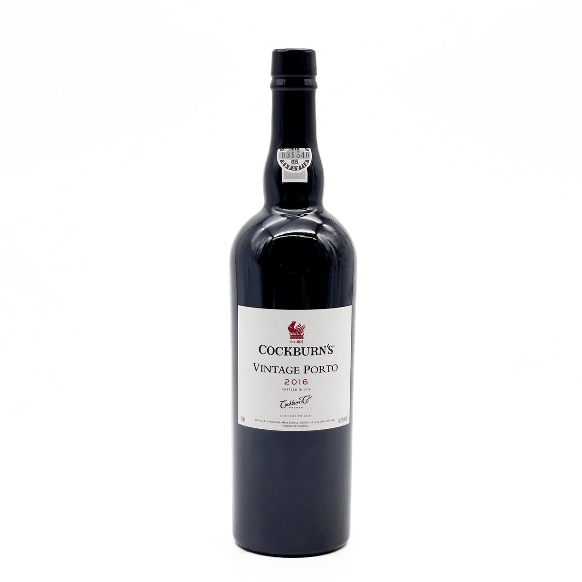 Cockburn's Vintage Port 2016